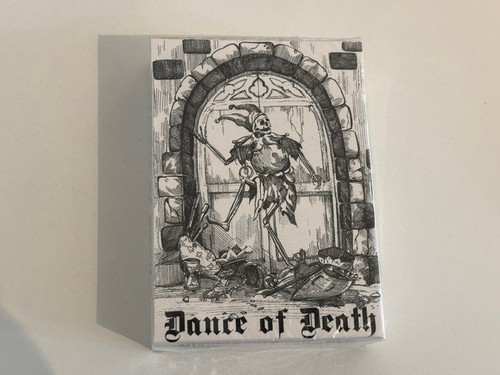Dance death playing - death, cards