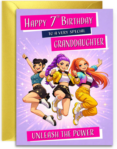 Granddaughter 7th birthday - granddaughter,