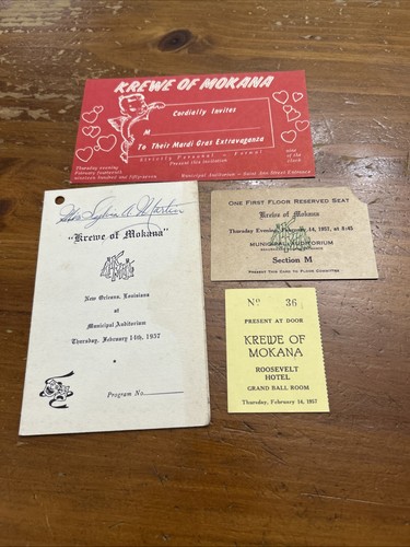 1956 1957 krewe - of, mokana