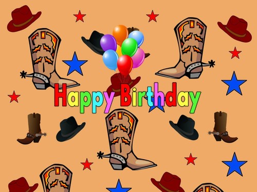Line dancing happy birthday - line,