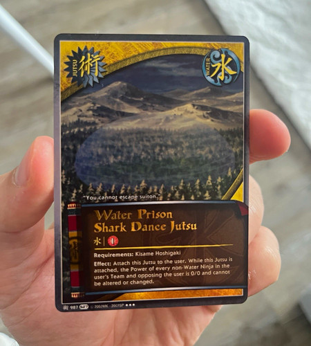 Naruto tcg ccg card water - ccg,