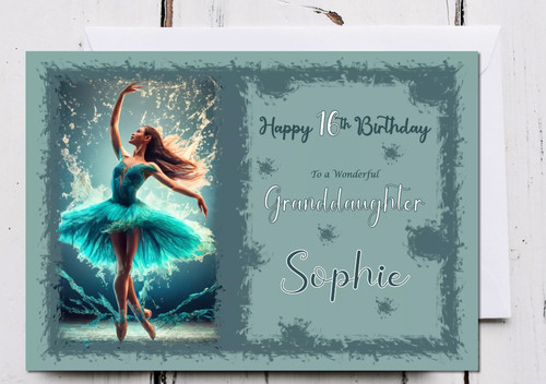 Ballerina personalised - ballerina,