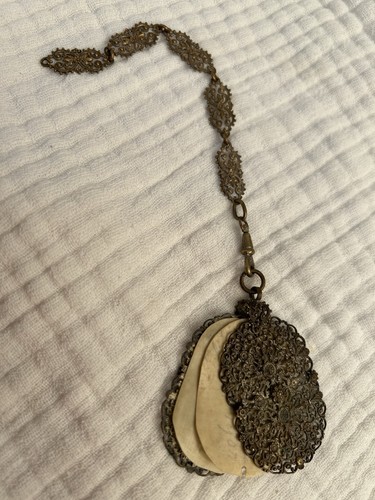 Victorian dance card aide - card/,