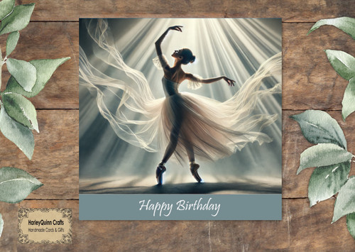 Fem 139 dance birthday card - fem,