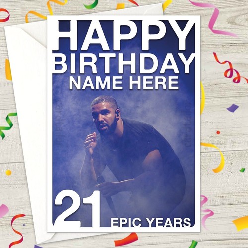 Drake personalised birthday - drake,