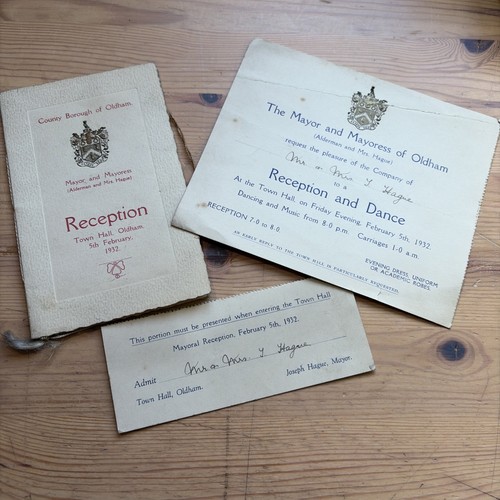 1932 borough oldham mayoral - 1932, of
