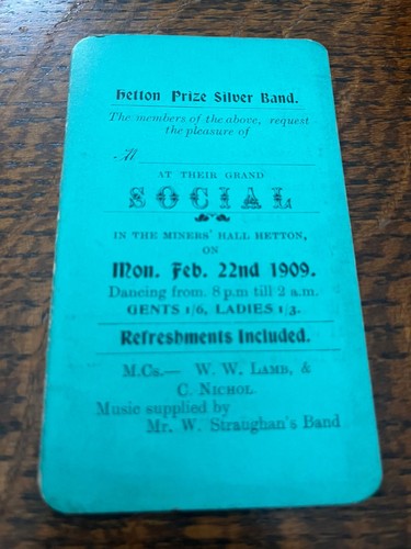 Hetton prize silver band grand