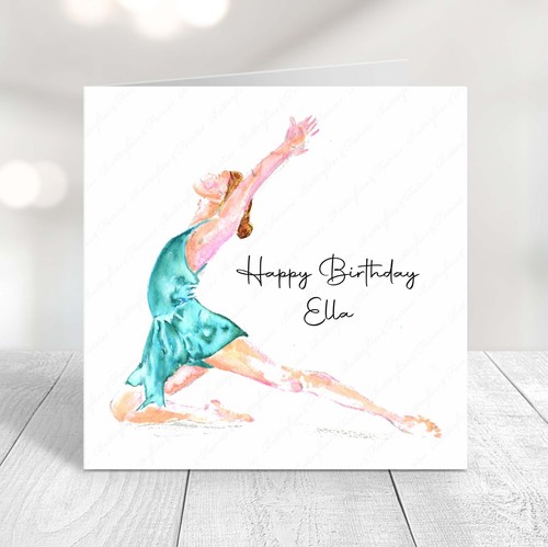Personalised dance birthday - dance,