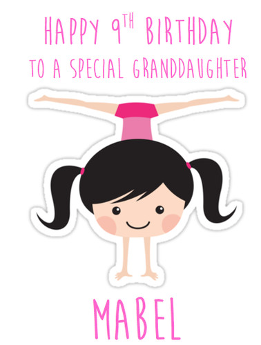 Personalised greetings card - personalised,