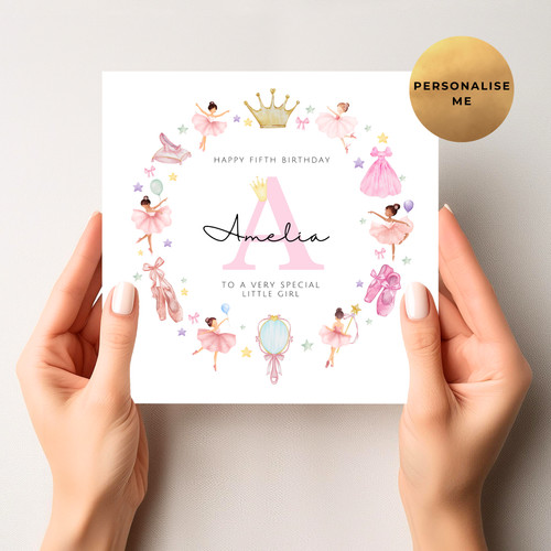 Ballerina princess birthday - ballerina,