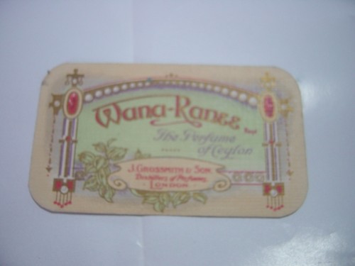 Edwardian wana ranee perfume - wana-ranee-,