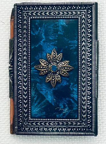 1933 vintage metal dance card - vintage,
